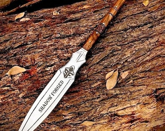 Hand Made Viking Spear J1 Carbon steel Collector Decorative Gift