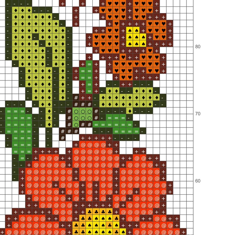Marque-page aux fleurs – motif de point de croix 100x30 | Mini motif de broderie – Téléchargement PDF image 6