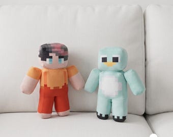 Milo and Chip 25cm Plush Doll : Soft Stuffed Gaming plush | Collectible Cartoon Character