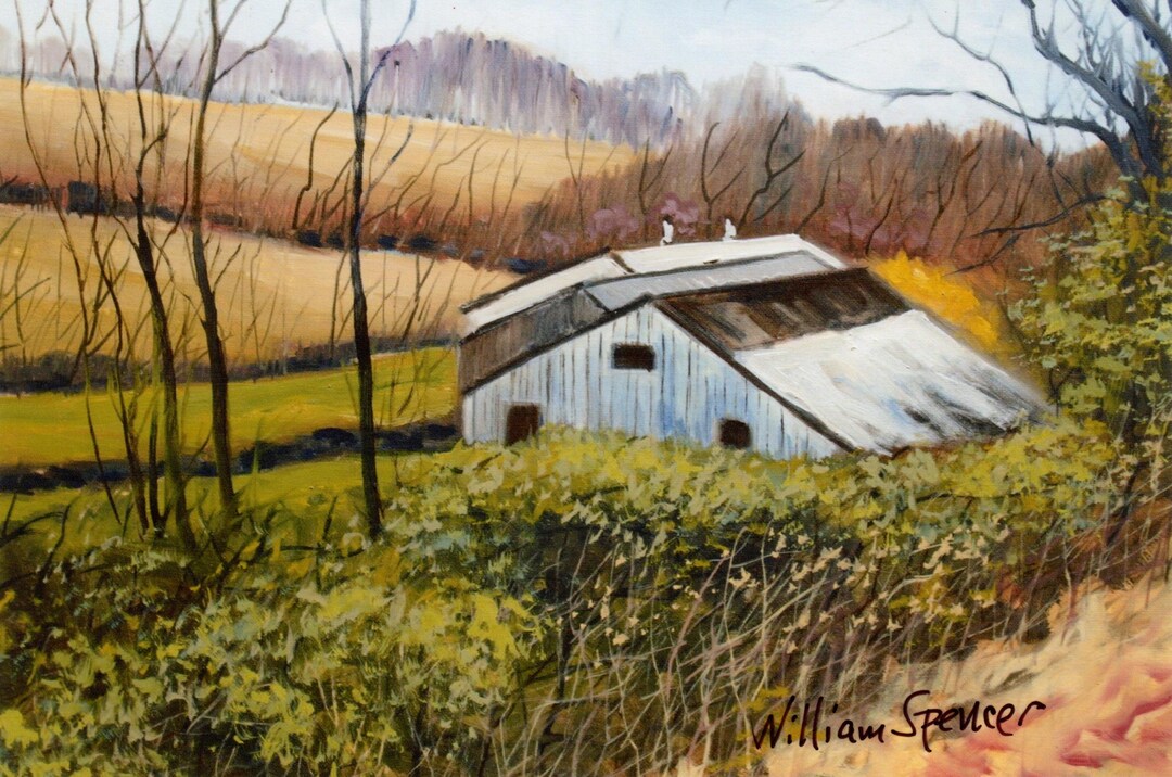Oil Paint Spring Spring is Coming - Oil Painting Print - Etsy