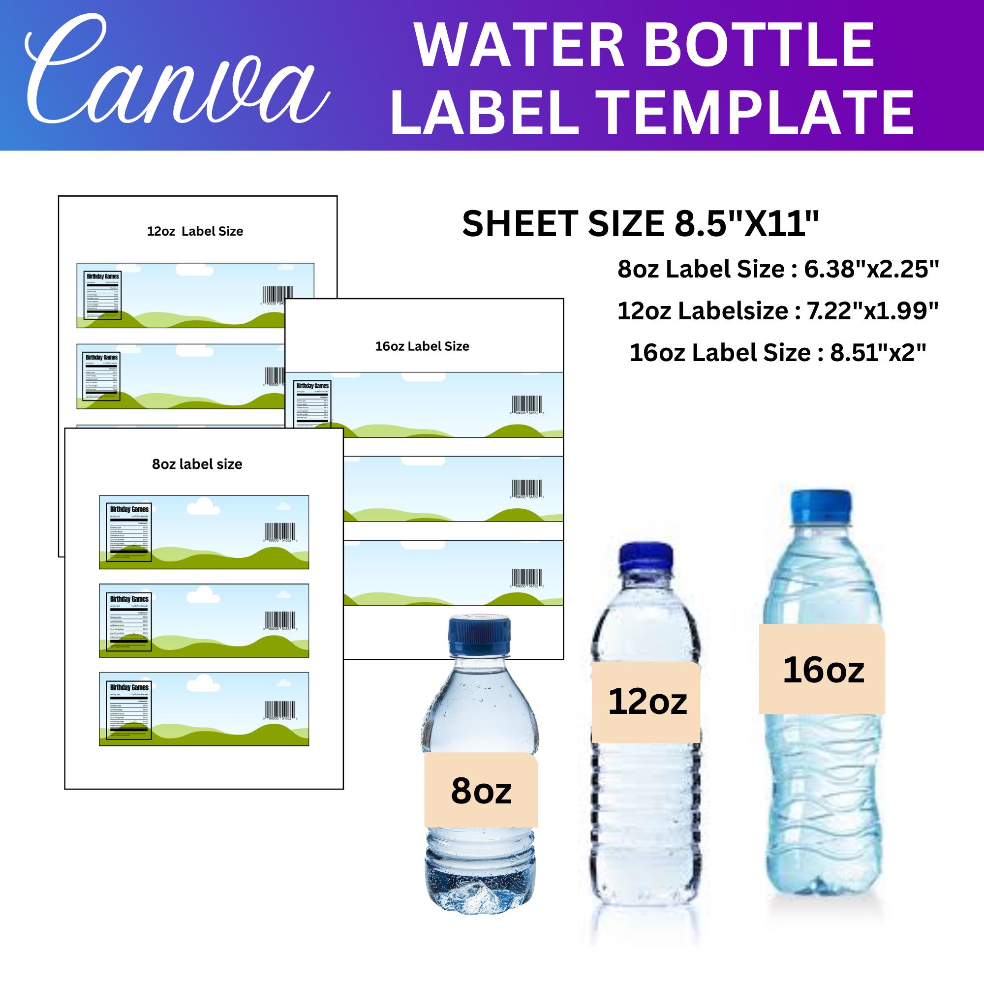 12oz Water Bottle Blanks - Etsy