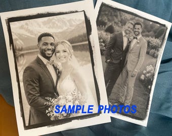 Fotografie personalizzate su palladio, realizzate a mano secondo il vostro design. La vostra foto preferita stampata in alta qualità.