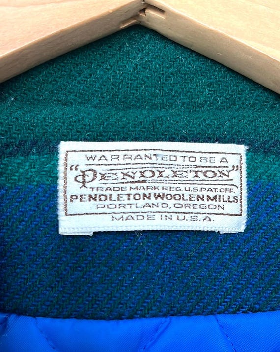 Vintage Pendleton Bomber Style Jacket - image 2