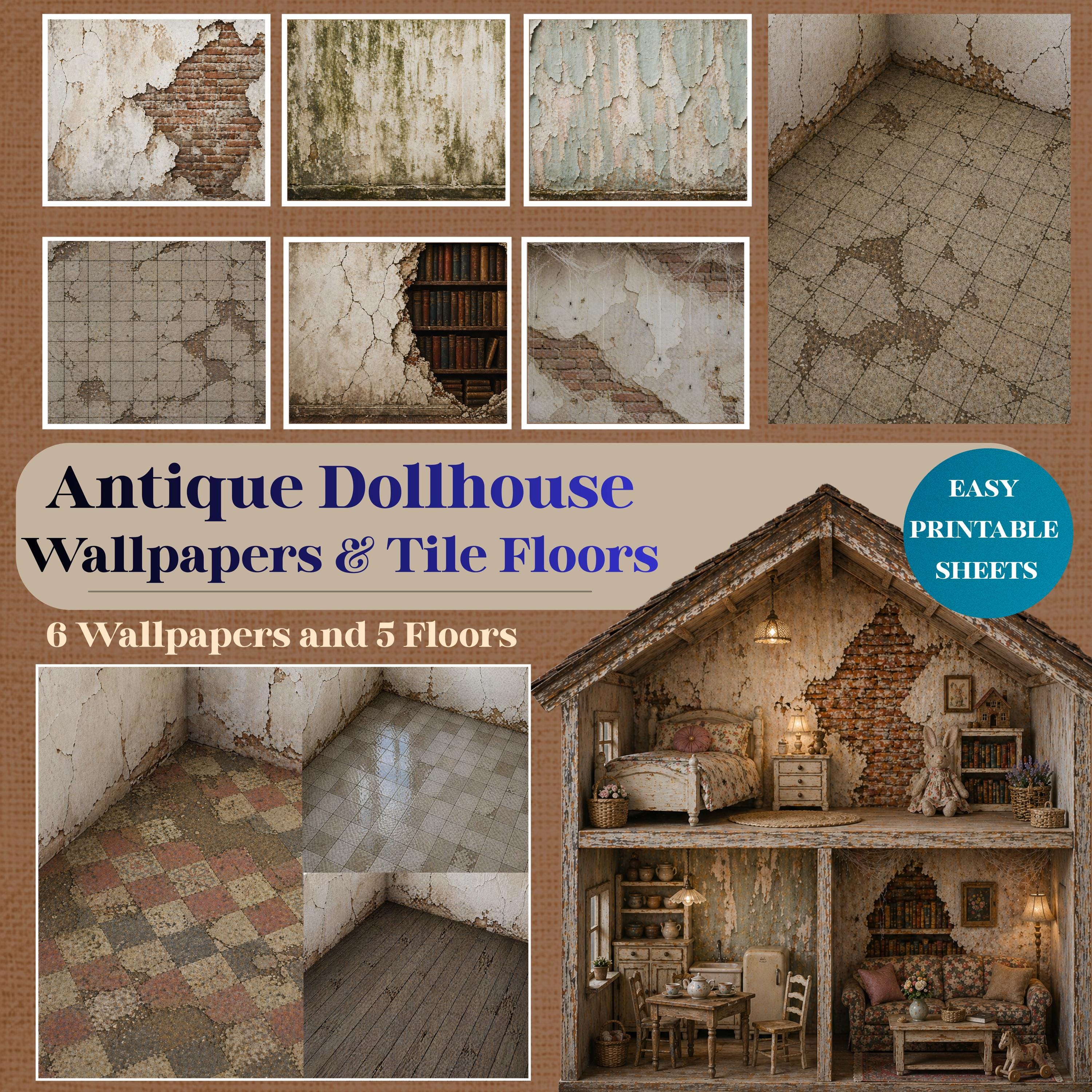 Antique dollhouse - Etsy 日本