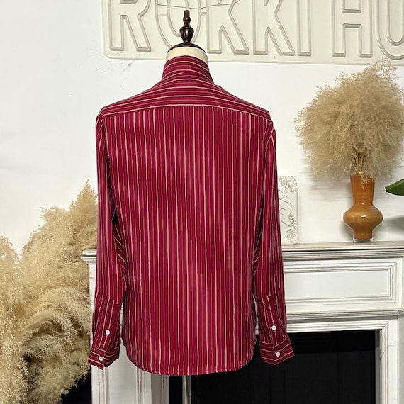 burgundy striped dress shirt Ombre Red Prom Gown Off the Shoulder Prom Dress 20286 Custom Colors / US10 main image 1