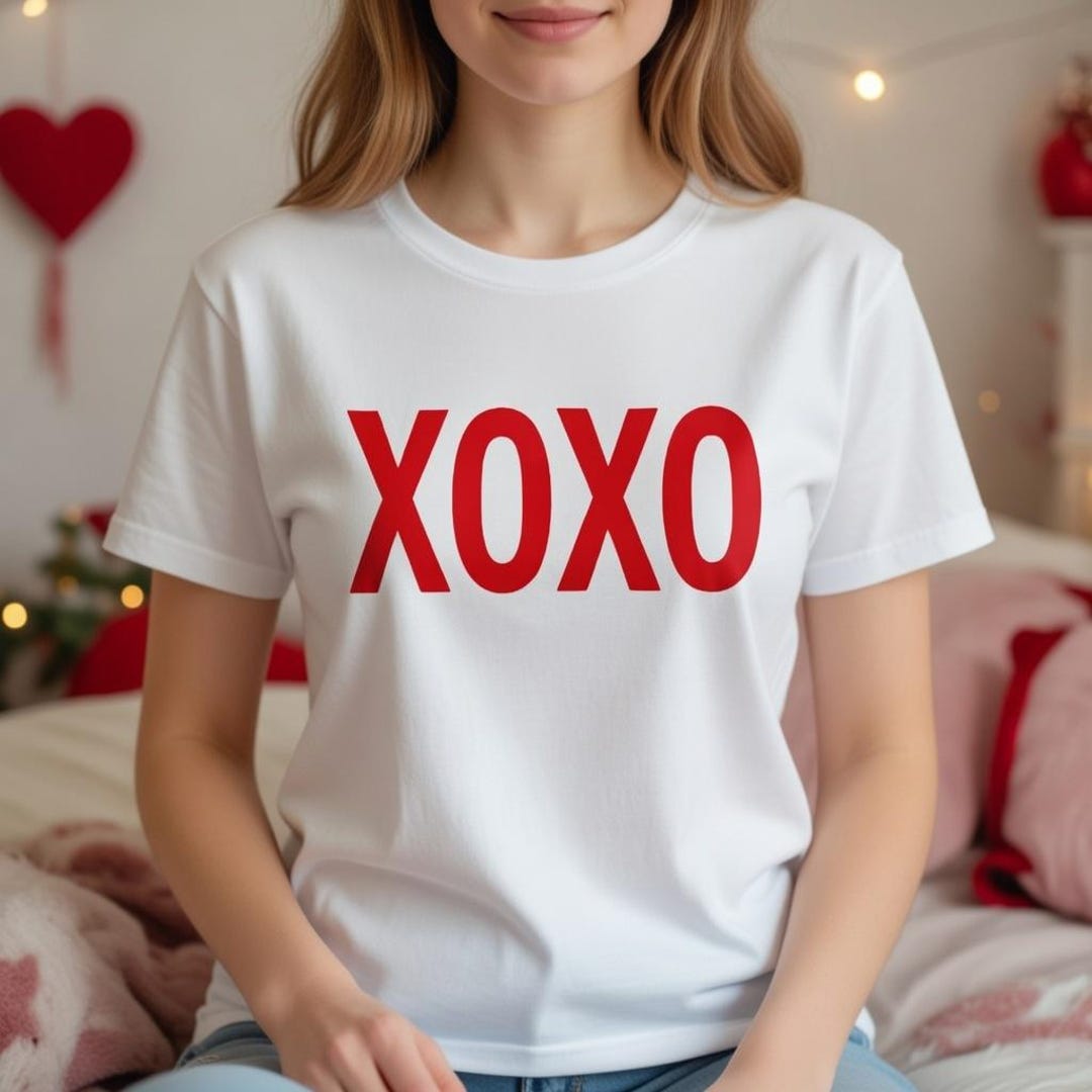 Valentines XOXO SVG PNG, Trendy Valentine's Day (digital Download - Etsy