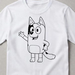 Paquete de Svg y Png de Perro Azul / Svg de Perro Azul / Descarga Digital imagen 13