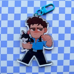 Robert Robertson Acrylic Keychain