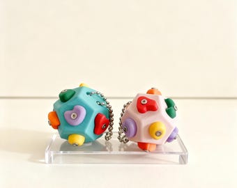 Climbing Grip Pendant Keychain | 3D Printed Rock Climbing Charm for Backpack | Pastel Gear Gift for Outdoor Lovers