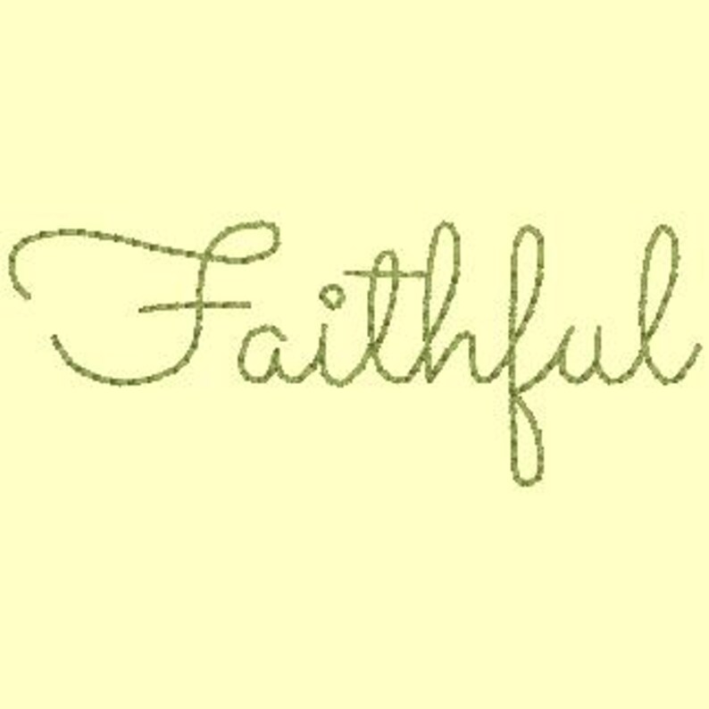 Jessica Backstitch Script Embroidery Font - Native BX (digital File ...