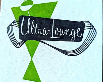 Rare Vintage Ultra-Lounge Big Band Swing Easy Listening Promotional Sampler 1996 Compact Disc