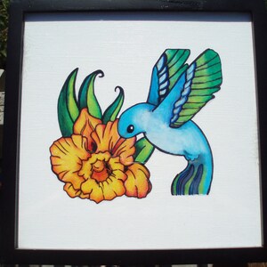 Blue Bird Tattoo