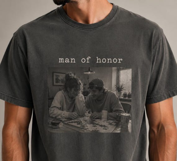 man of Honor  shirt custom man of honor  T-Shirt  personalized man of Honor shirt  shirt Groomsmen Shirt Bräutigam Geschenk