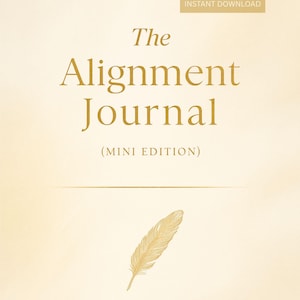 Faith Alignment Journal, Christian Prayer Workbook, Spirituelles Wachstum (Digitaler Download)