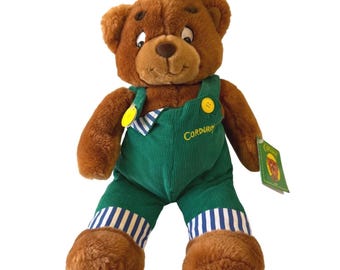 Eden Vintage Corduroy the Bear Plush 15 inch Neiman Marcus Tags Don Freeman Book