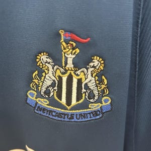 Camiseta de entrenamiento visitante Adidas Newcastle United 2004-05 Northern Rock EPL XL EUC imagen 3