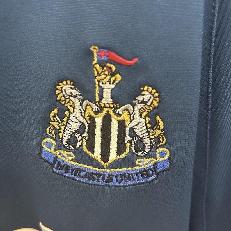 Camiseta de entrenamiento visitante Adidas Newcastle United 2004-05 Northern Rock EPL XL EUC imagen 3
