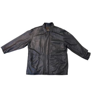 Robert Comstock Leather Jacket - Etsy