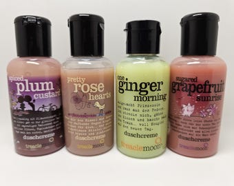 Treaclemoon Shower Cream, various types, 4 x 60ml (see product description)
