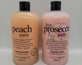 Treaclemoon Shower Cream Peach Party | Fizzy Prosecco Party | 2x 500ml