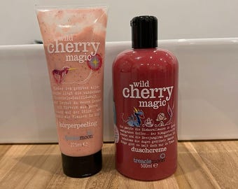 Treaclemoon Wild Cherry Magic | Shower cream 1x 500ml | Body peeling 1x 225ml