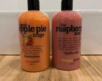 Treaclemoon Sweet Apple Pie Hugs | The Rasberry Kiss | 2x 500ml shower cream