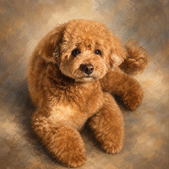 Pet portrait example