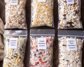 Paquete de snacks de cangrejo ermitaño – 6 mezclas naturales hechas a mano #16