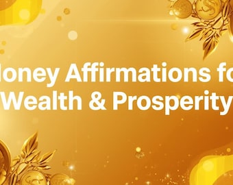 Guided Affirmations To Attract More Money | Wealth And Prosperity | Abundance & Millionaire Mindset Audio | 1 Hour Audio Download