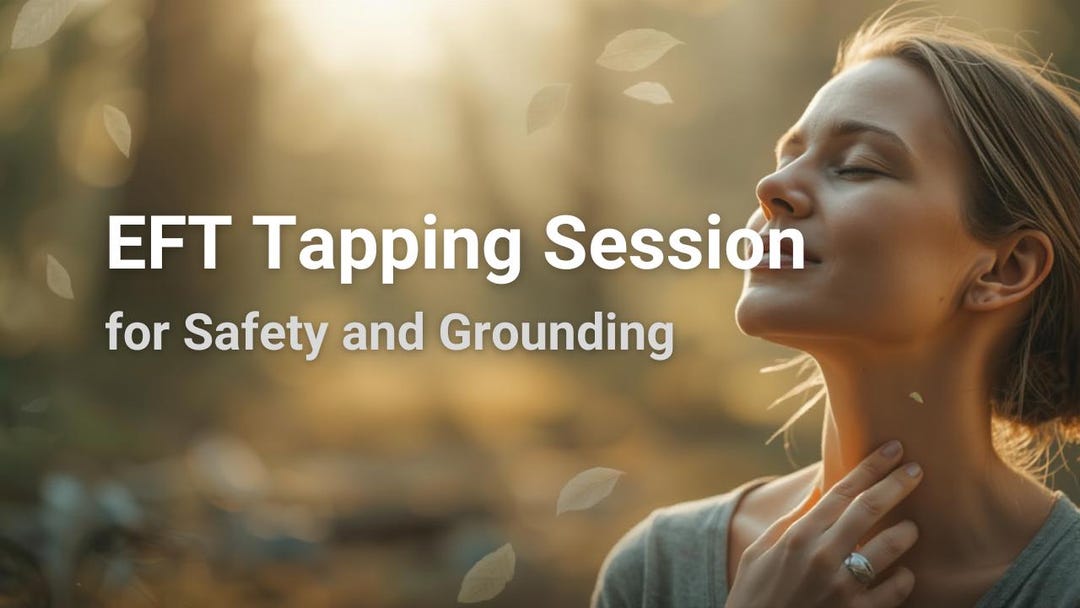 EFT Tapping Session to Feel Grounded & Calm With David Childerley - Etsy