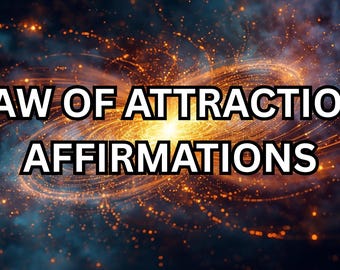 Guided Affirmations Law of Attraction | Manifestation Audio to Create Your Dream Life | 1 Hour Audio Download