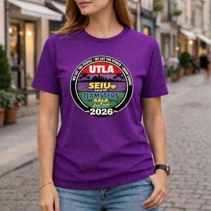Labor Movement UTLA SEIU AALA We Got The People T-Shirt, union solidarity gift, labor activist graphic tee