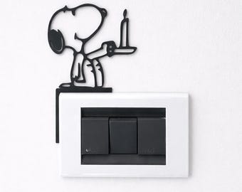 Snoopy Wall Decor – Modern Design in PLA Plastic