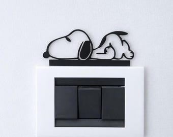 Snoopy Wall Decor – Modern Design in PLA Plastic