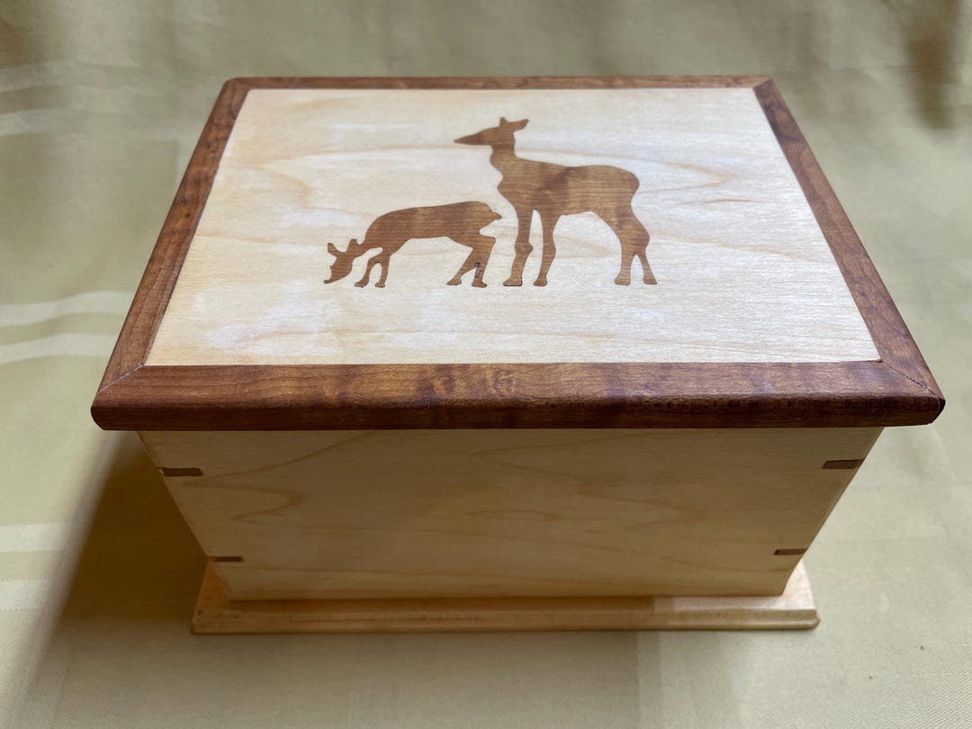 Deer Inlay Box - Etsy