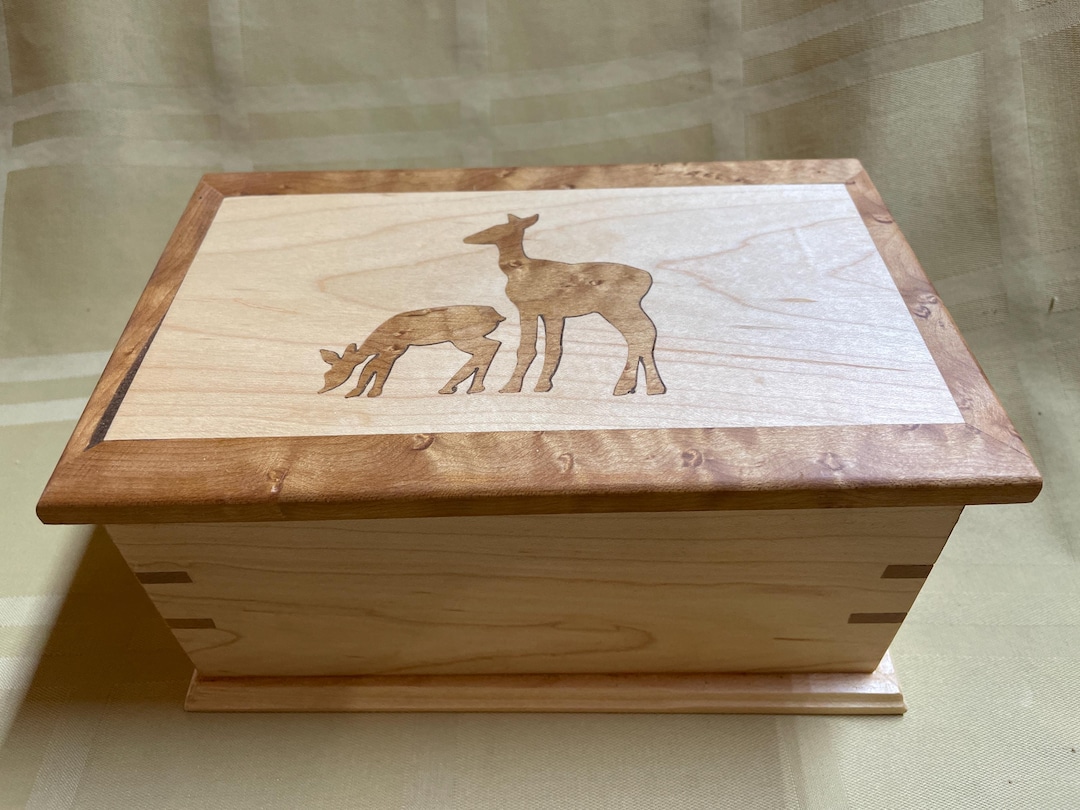 Inlay of Doe and Fawn Deer - Etsy Canada