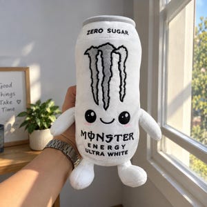 Monster Energy Can plyschleksak, mjuk fylld dryckeplysch, rumsdekorationspresent