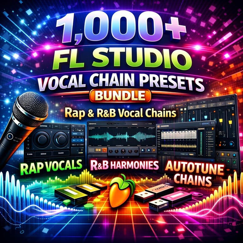1,000+ FL Studio Vocal Presets – Rap and R&B Vocal Chains (INSTANT ...