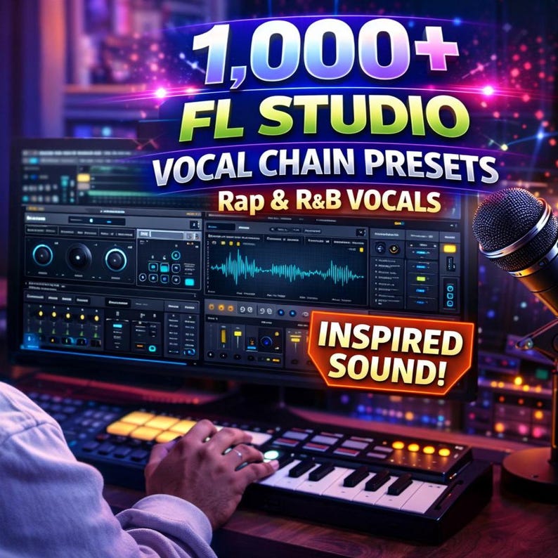 1,000+ FL Studio Vocal Presets – Rap and R&B Vocal Chains (INSTANT ...
