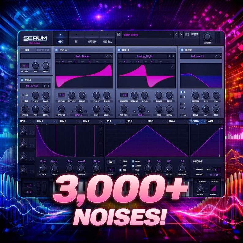 3,000 SERUM NOISES!