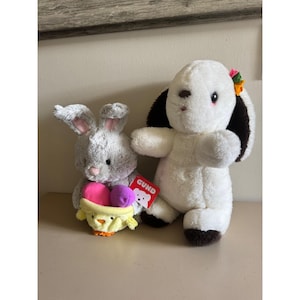 Vintage Gund Rabbit - Etsy