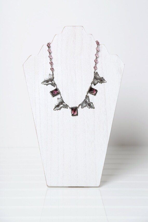 Vintage Stunning 1920s / 1930s Amethyst Purple Cze