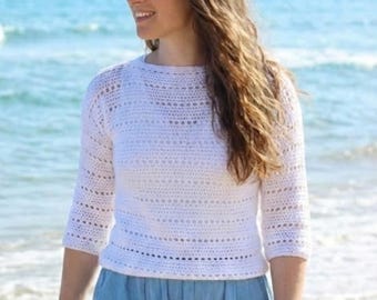 Damen Pullover Cosy häkeln PDF | Perfekt zum Verschenken