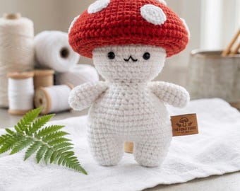 Pilz Kerl - Critter Stitch Häkelanleitung / Amigurumi pdf