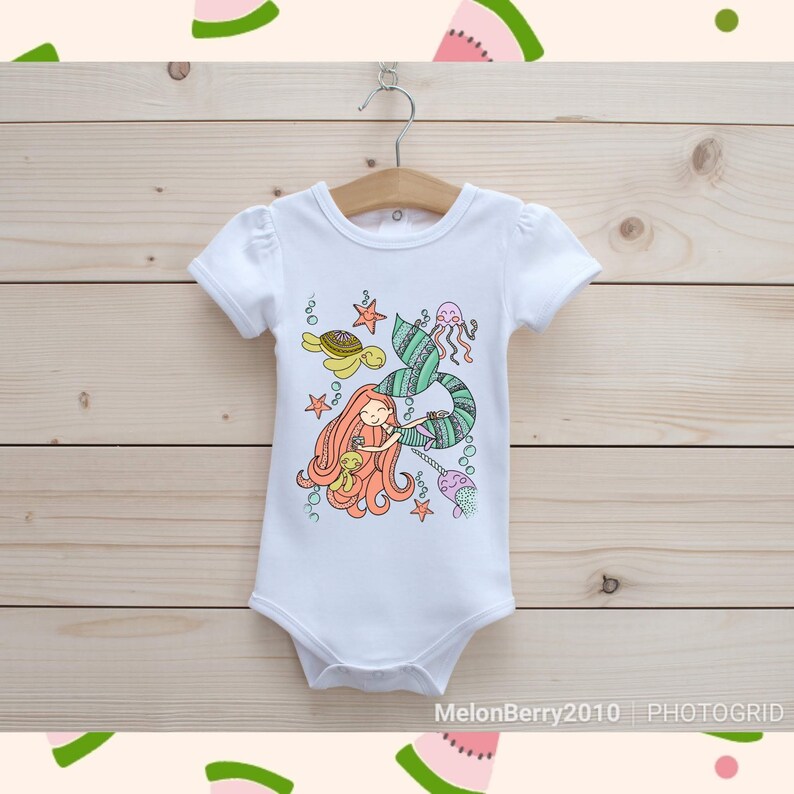 Mermaid Girls Tee