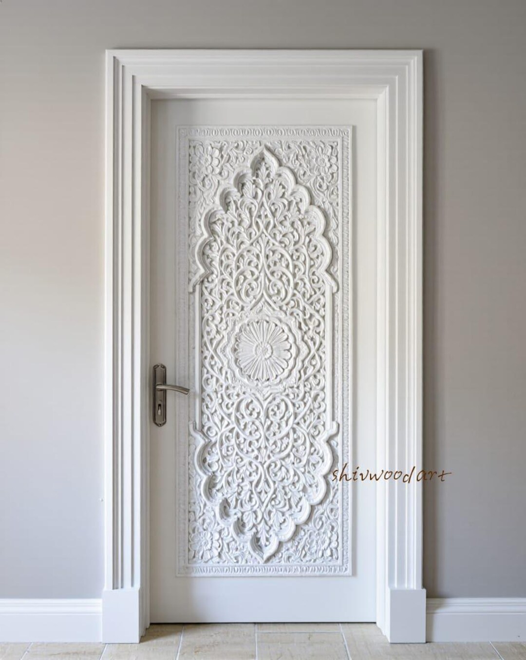 Elegant Hand-carved Wooden Door Design for Luxury Home Entrance - Etsy