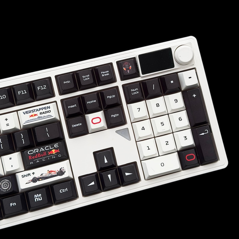 F1 Keycaps F1 Whiteb. Inspired Custom Keycaps | Full Keycap Set - Etsy