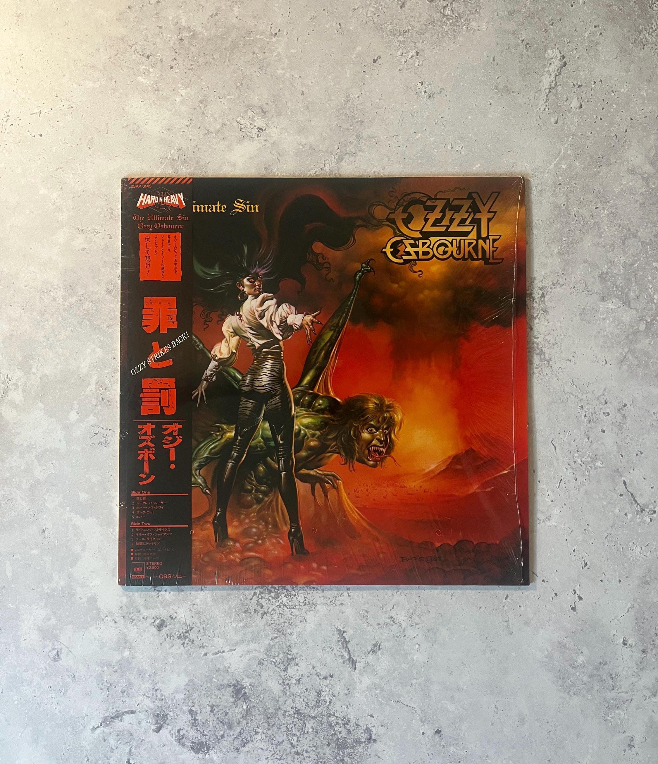 Ozzy Osbourne Ultimate Sin Album - Etsy