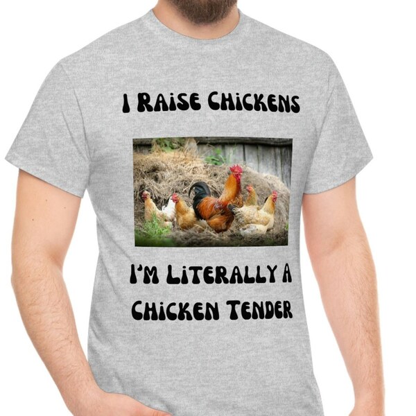 I Raise Chickens I Am Literally a Chicken Tender Svg - Etsy