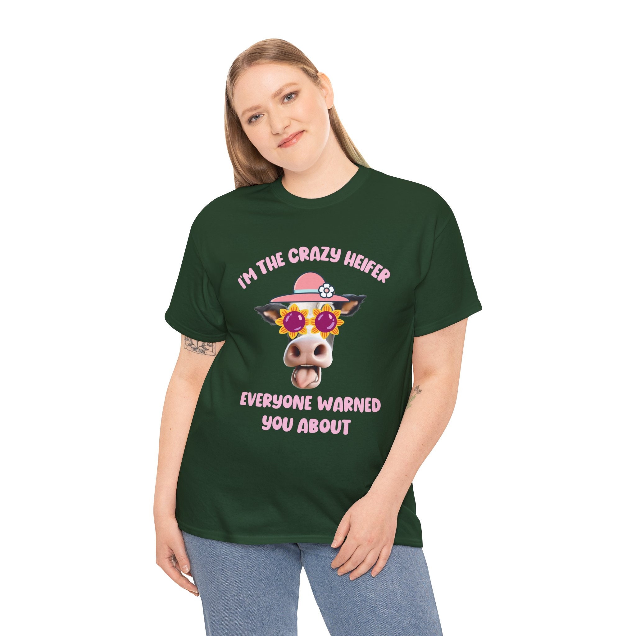 I'm The Crazy Heifer Shirt Everyone Warned You About I'm The Crazy Heifer Shirt Everyone Warned You About
